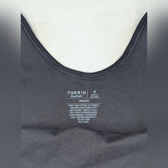 Torrid Skeleton Heart Bralette - Picture 7 of 9